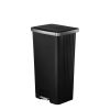 Hana 2 Thùng rác đạp chân 90L Đen Plastic