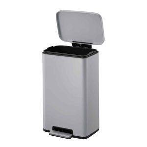 Madison Thùng rác đạp chân 30L Xám mờ