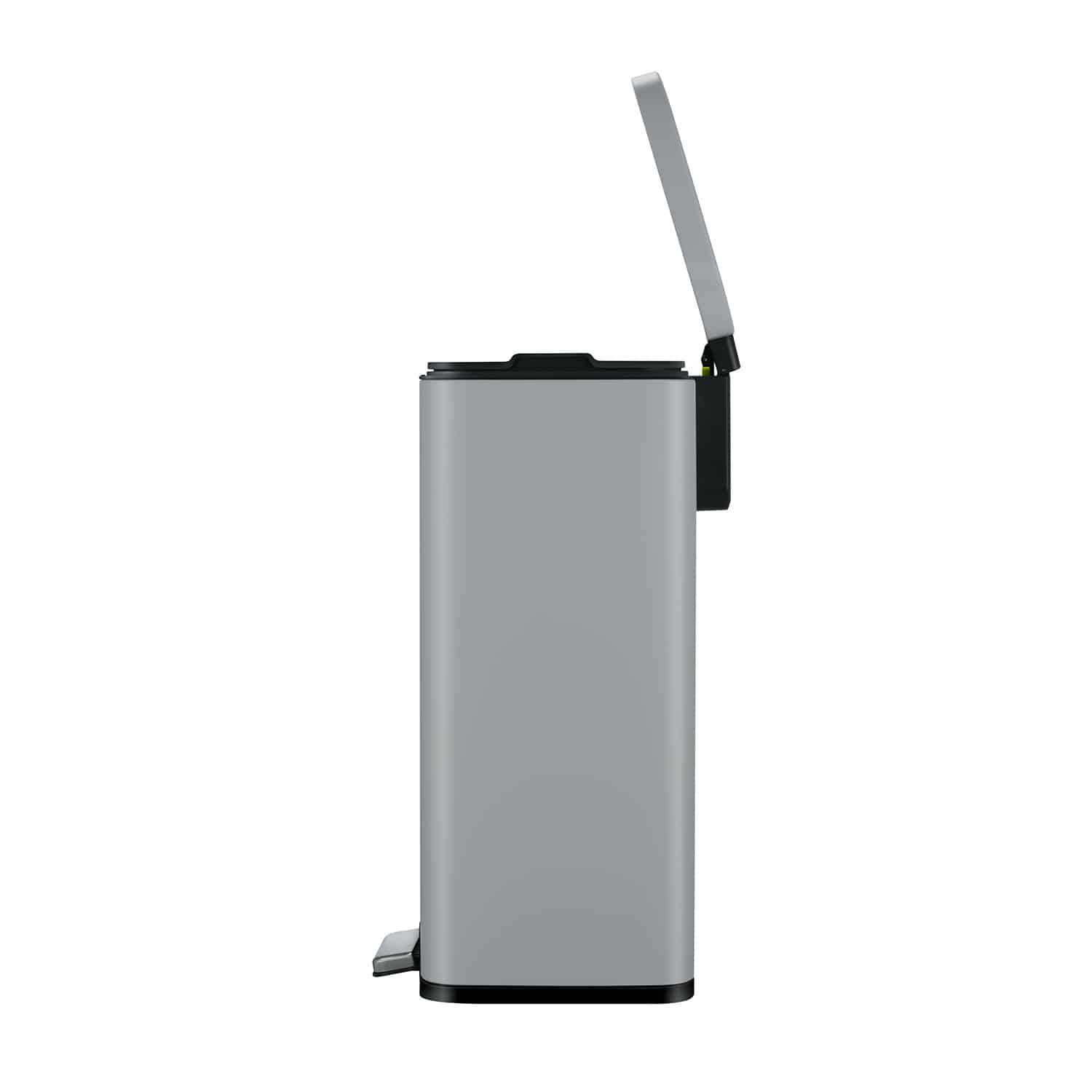 Madison Thùng rác đạp chân 50L Xám mờ