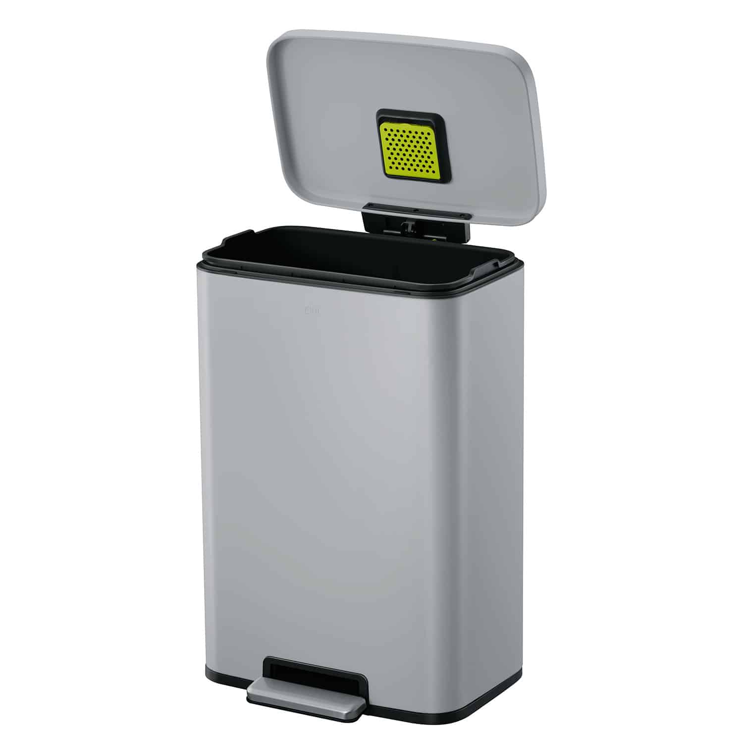 Madison Thùng rác đạp chân 50L Xám mờ