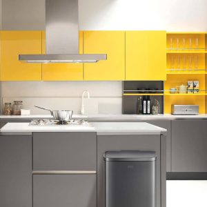 Madison Thùng rác đạp chân 50L Đen mờ