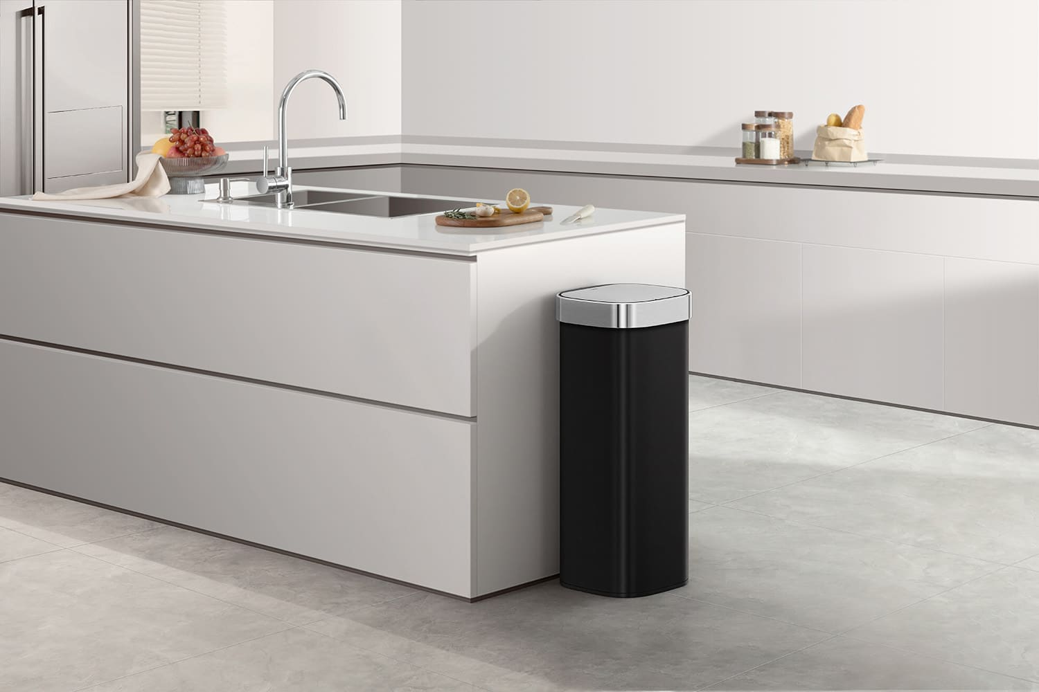 Loft Touch Top Bin 40L Đen