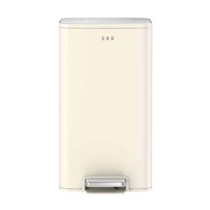 Marina Thùng rác đạp chân 30L Trắng kem