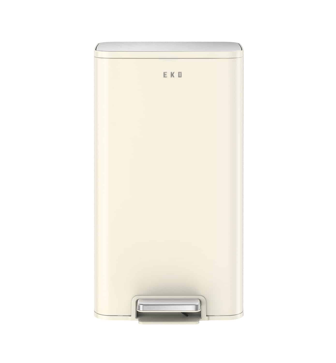 Marina Thùng rác đạp chân 30L Trắng kem