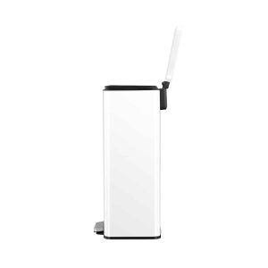 Madison Thùng rác đạp chân 30L Trắng mờ