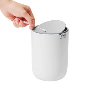 Fandy Thùng rác để bàn 2,2L Trắng
