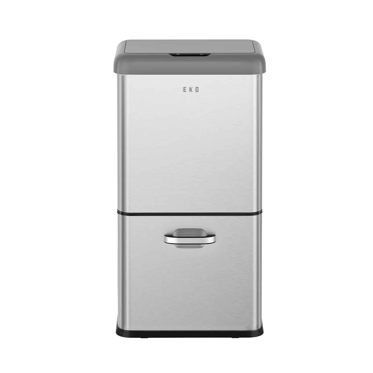 Vintage Thùng rác cảm biến 32+18L Inox mờ