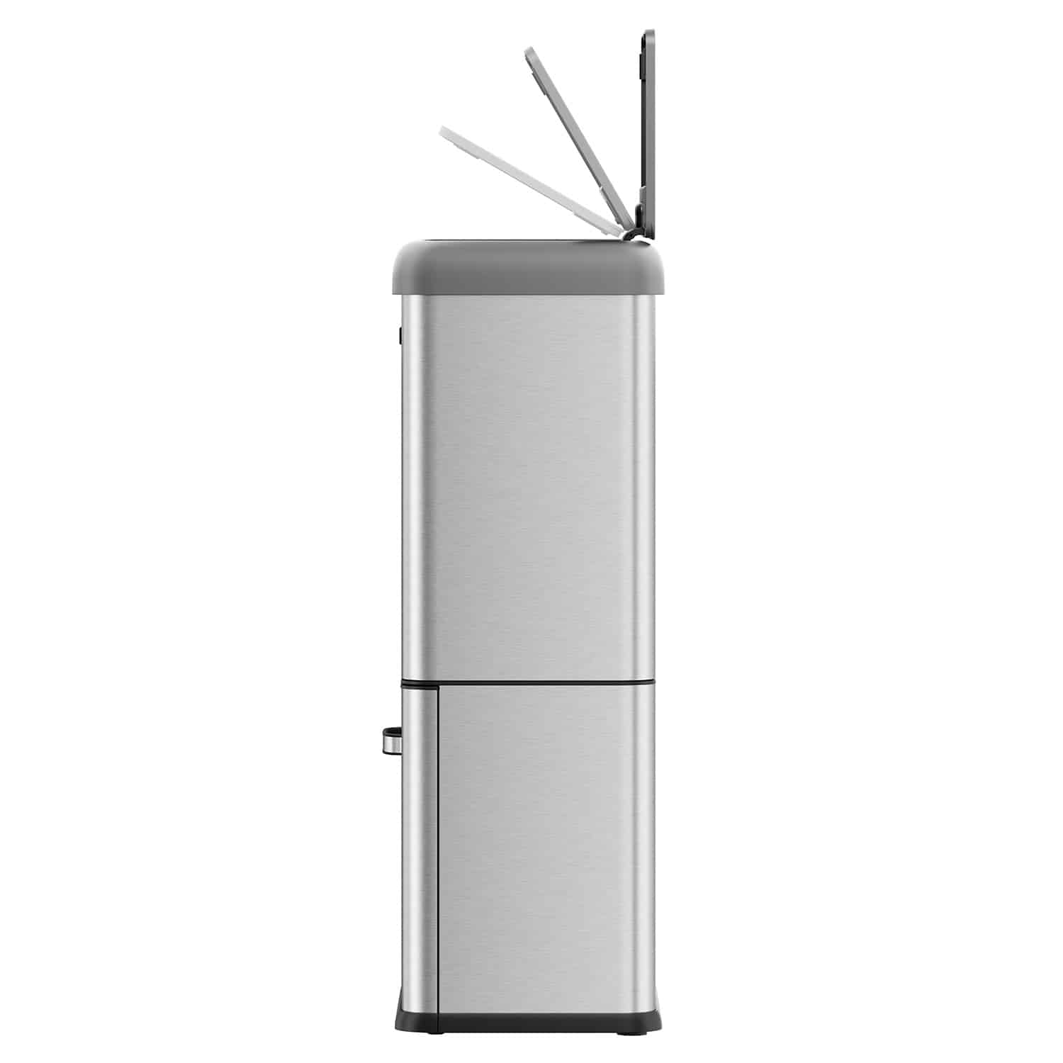 Vintage Thùng rác cảm biến 32+18L Inox mờ