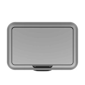Vintage Thùng rác cảm biến 32+18L Inox mờ