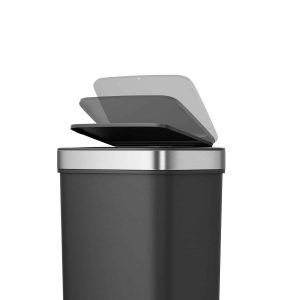 Hana Deluxe Thùng rác cảm biến 50L Đen