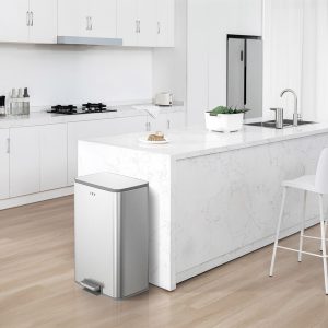 Marina Thùng rác đạp chân 30L Inox mờ