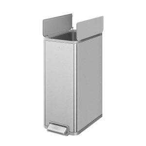 X-Wing Thùng rác đạp chân 45L Inox mờ