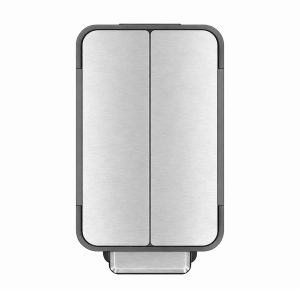 X-Wing Thùng rác đạp chân 45L Inox mờ