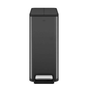 X-Wing Thùng rác đạp chân 45L Đen mờ