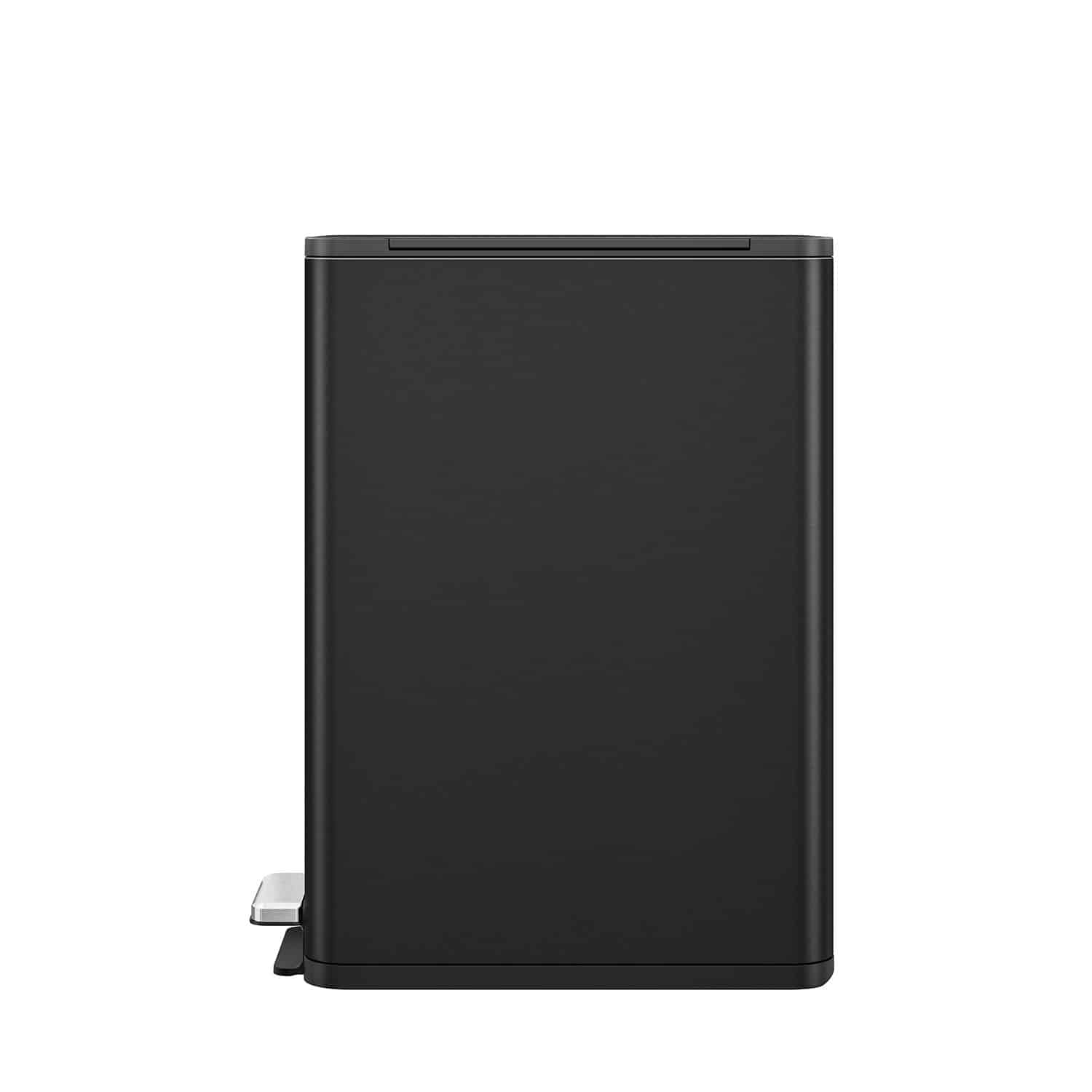X-Wing Thùng rác đạp chân 45L Đen mờ
