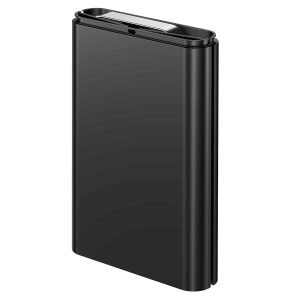 EcoNova Resin Thùng rác cảm biến 50L Đen