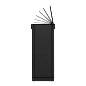 EcoNova Thùng rác cảm biến 50L Đen mờ