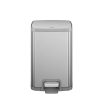Stella X Thùng rác đạp chân 6L Inox mờ
