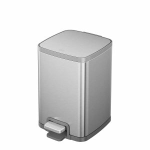 Stella X Thùng rác đạp chân 6L Inox mờ