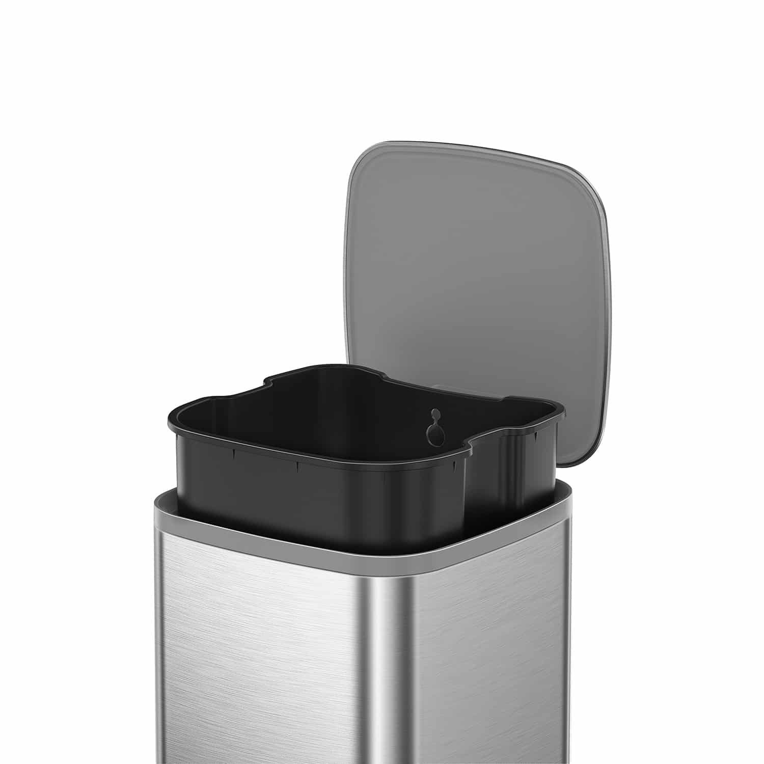 Stella X Thùng rác đạp chân 6L Inox mờ