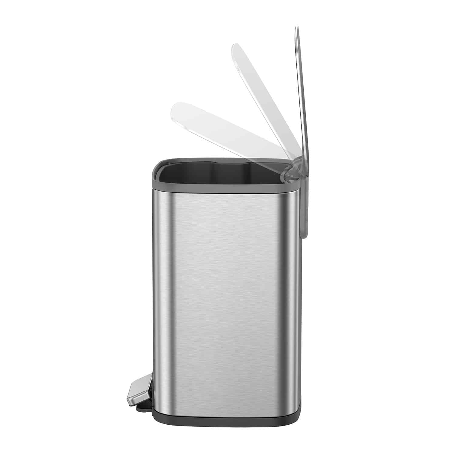 Stella X Thùng rác đạp chân 12L Inox mờ