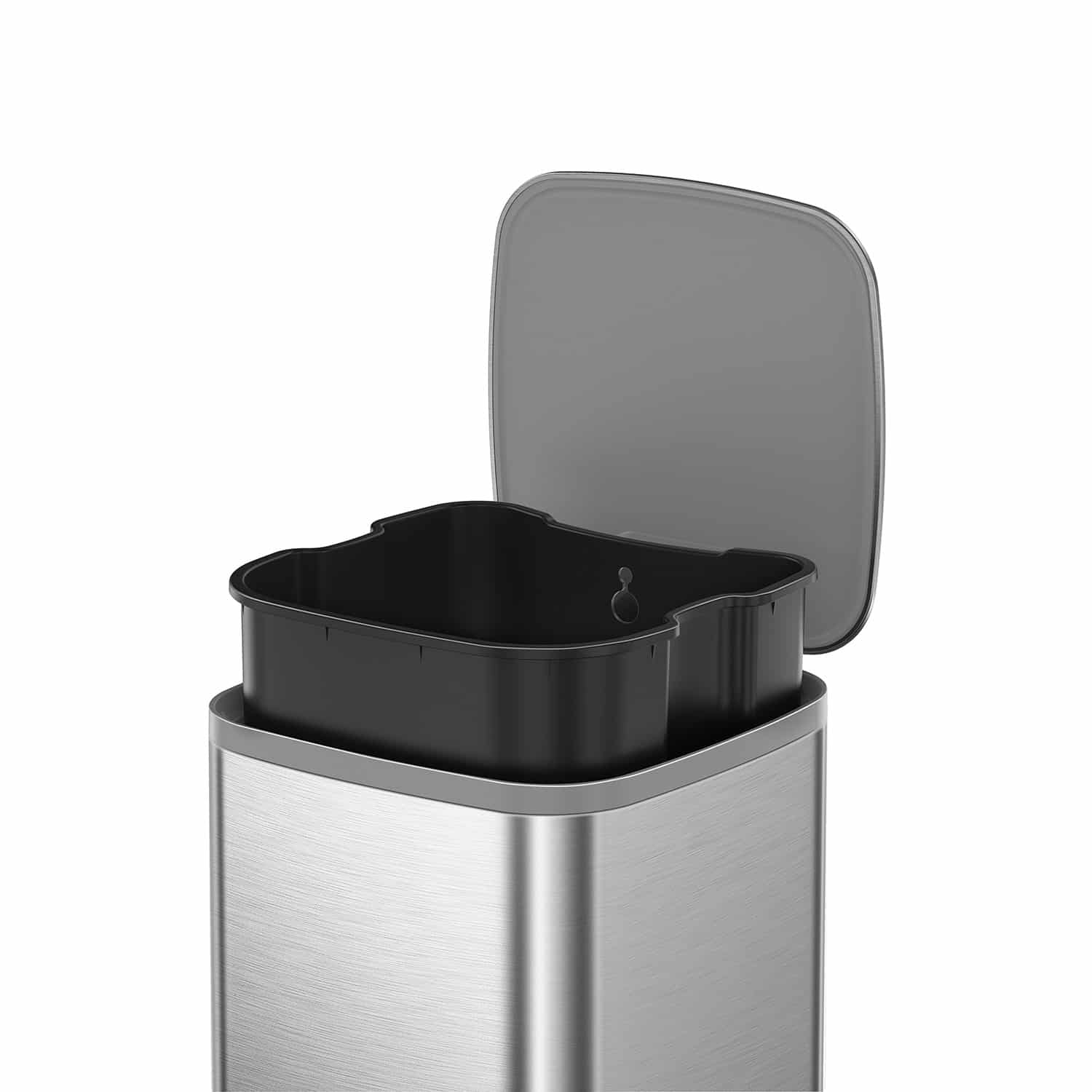 Stella X Thùng rác đạp chân 12L Inox mờ