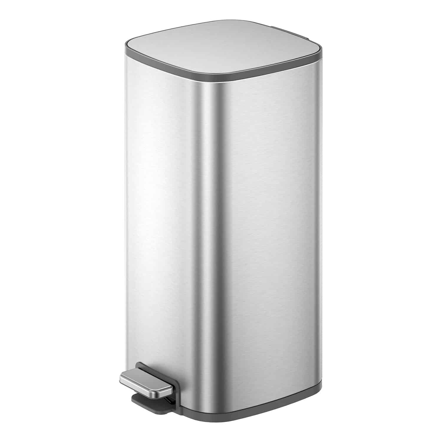 Stella X Thùng rác đạp chân 30L Inox mờ