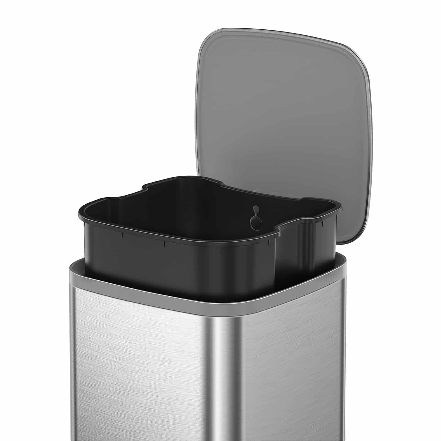 Stella X Thùng rác đạp chân 30L Inox mờ