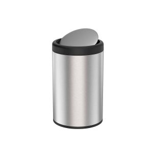 Villa Swing Top Bin 12L Inox mờ
