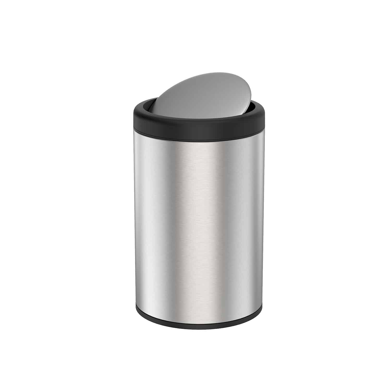 Villa Swing Top Bin 12L Inox mờ