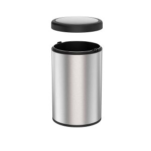 Villa Swing Top Bin 12L Inox mờ