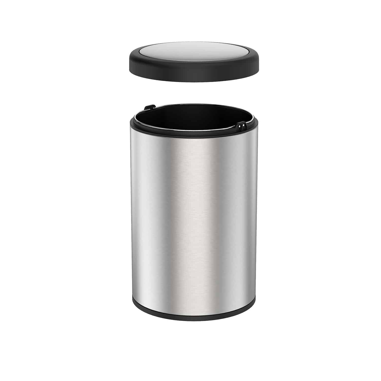 Villa Swing Top Bin 12L Inox mờ