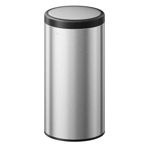 Villa Swing Top Bin 40L Inox mờ