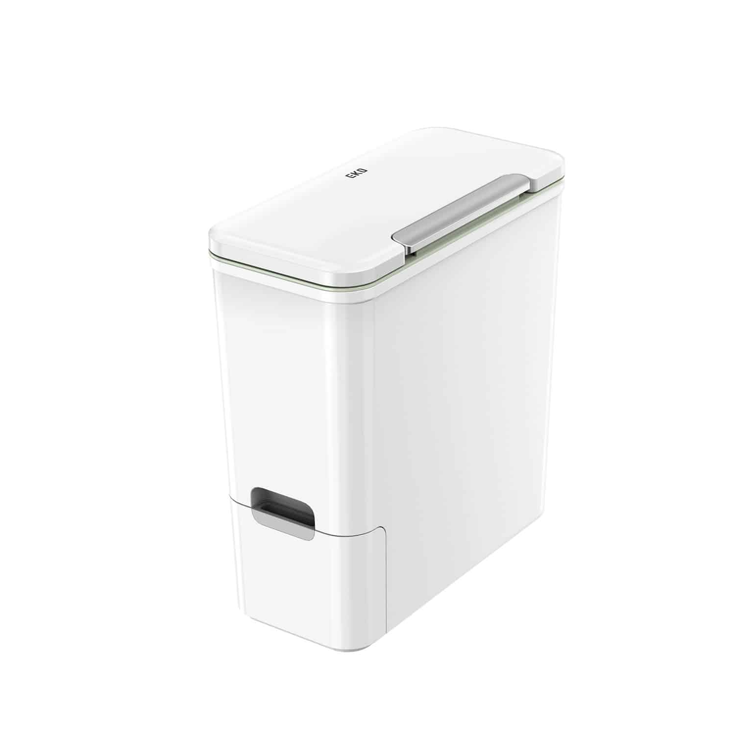 Thùng rác phân loại nắp chạm Stackstore 9L – Trắng