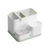 Bộ khay phòng tắm Bento – Trắng