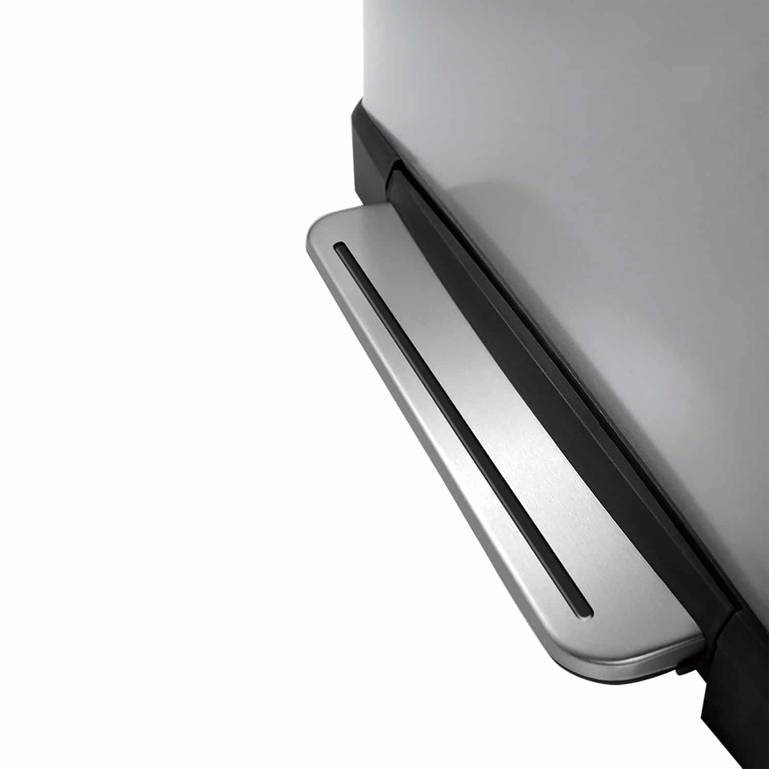 E-Cube Thùng rác đạp chân 50L Inox mờ