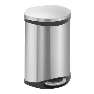 Shell Bin Thùng rác đạp chân 10L Inox mờ