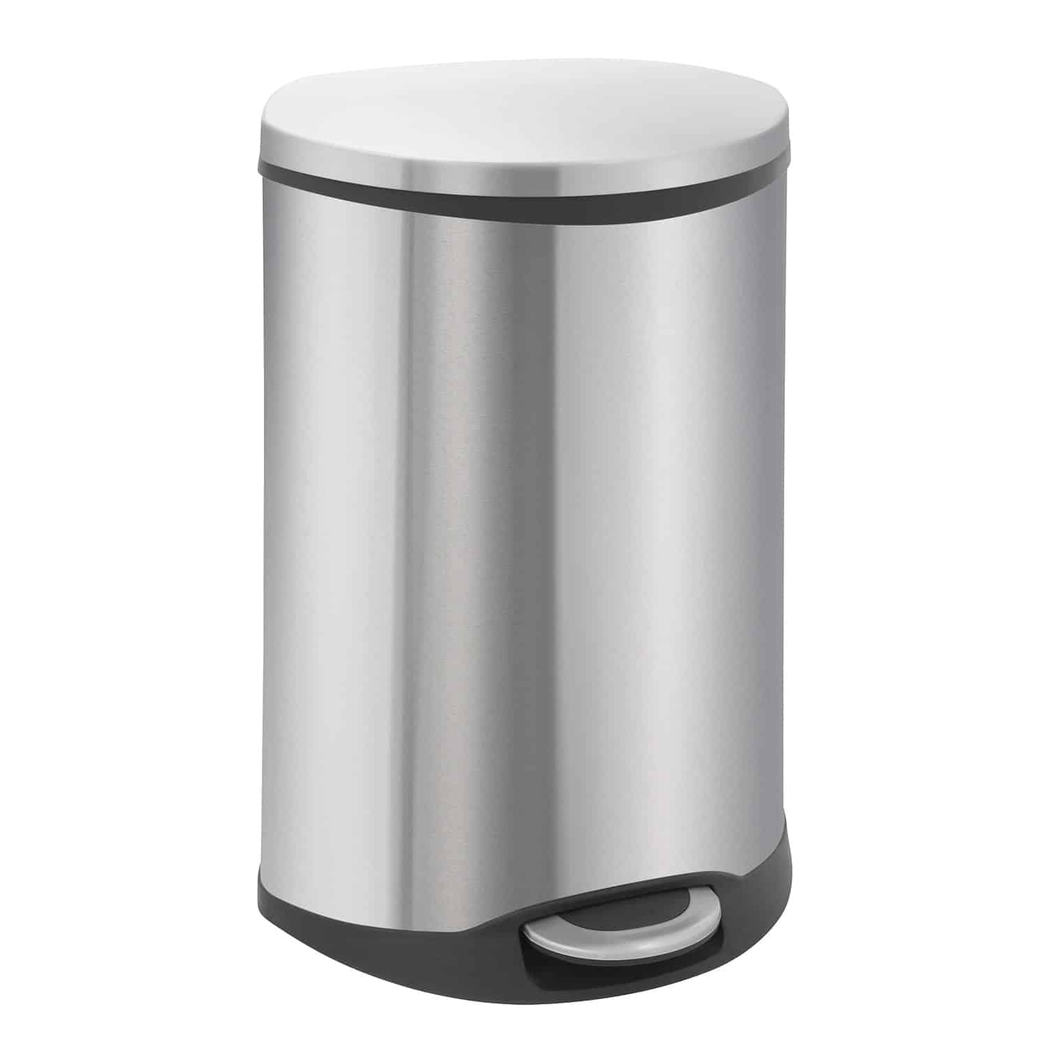 Shell Bin Thùng rác đạp chân 50L Inox mờ