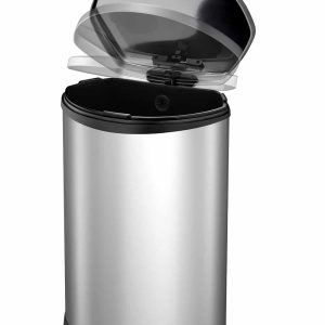 Shell Bin Thùng rác đạp chân 50L Inox mờ