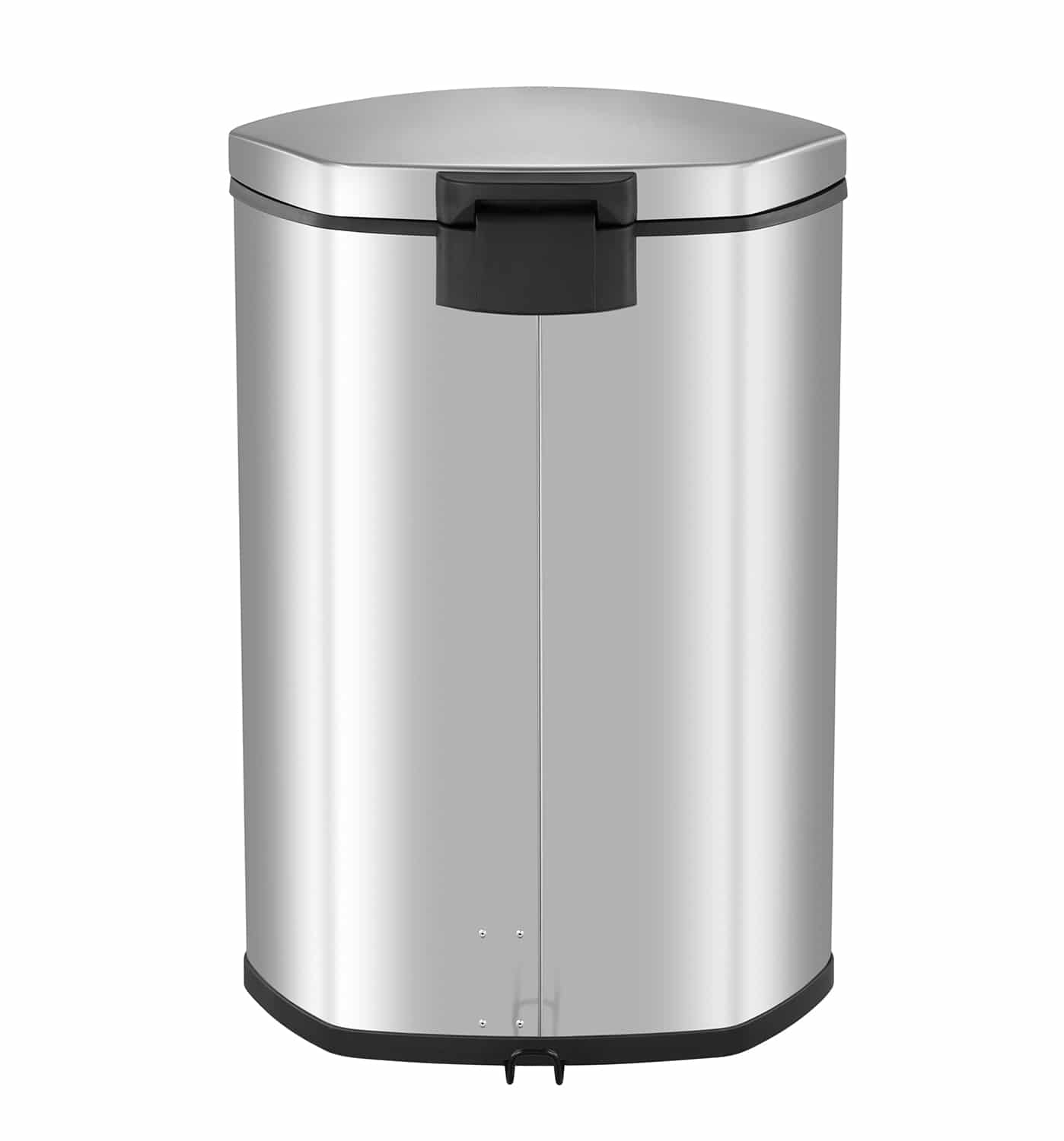 Shell Bin Thùng rác đạp chân 50L Inox mờ
