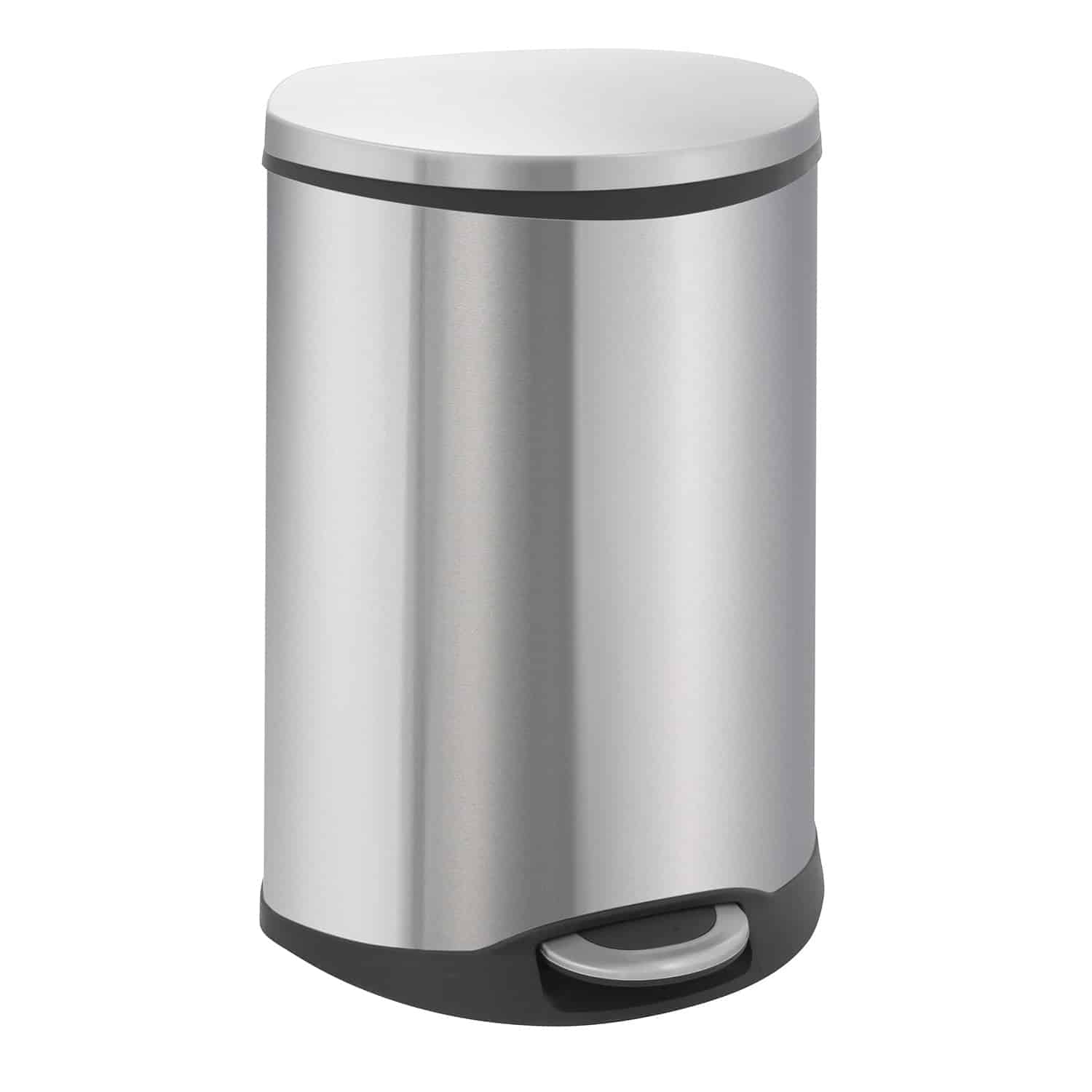 Shell Bin Thùng rác phân loại đạp chân 22+22L Inox mờ