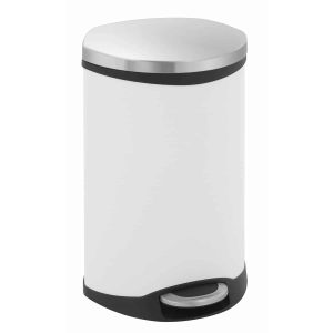Shell Bin Thùng rác đạp chân 18L Trắng