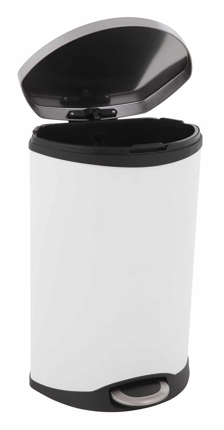 Shell Bin Thùng rác đạp chân 50L Trắng