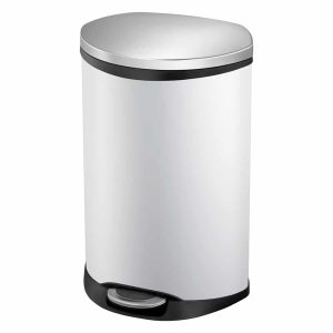 Shell Bin Thùng rác đạp chân 50L Trắng