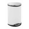 Shell Bin Thùng rác phân loại đạp chân 22+22L Trắng