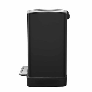 E-Cube Thùng rác phân loại đạp chân 10+9L Đen