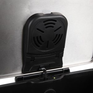 E-Cube Thùng rác đạp chân 40L Đen