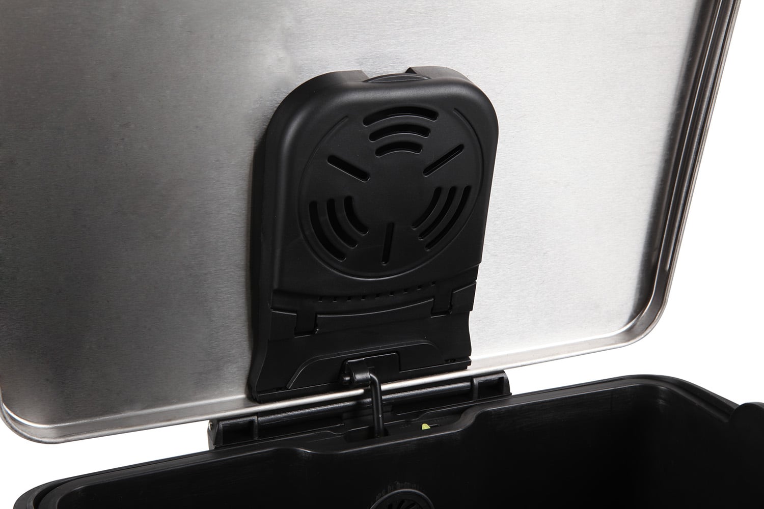 E-Cube Thùng rác đạp chân 40L Đen