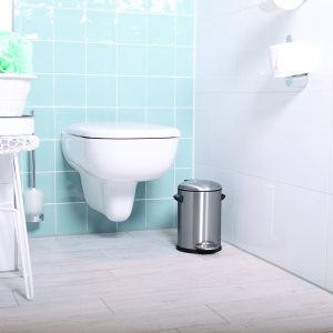 Belle Deluxe Thùng rác đạp chân 3L Inox mờ