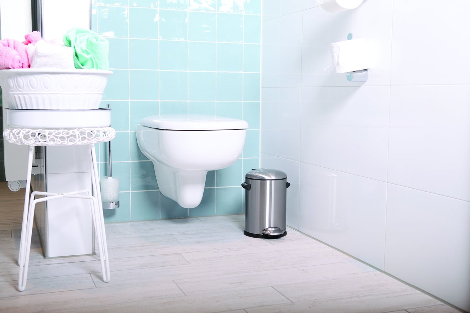 Belle Deluxe Thùng rác đạp chân 3L Inox mờ